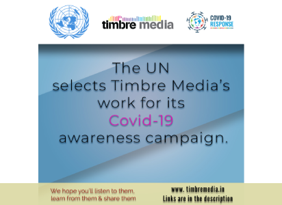 The UN Selects Timbre Media's Work for its Covid-19 Awareness Campaign